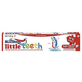 Kem đánh răng cho trẻ em 0-6 tuổi macleans little teeth kids toothpaste 63g - ảnh sản phẩm 3