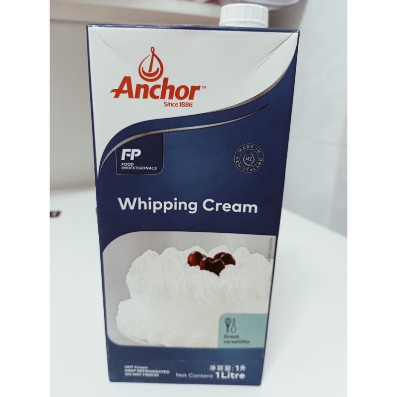 Hoả tốc - Kem sữa tươi đánh Whipping Cream Anchor-1 lít