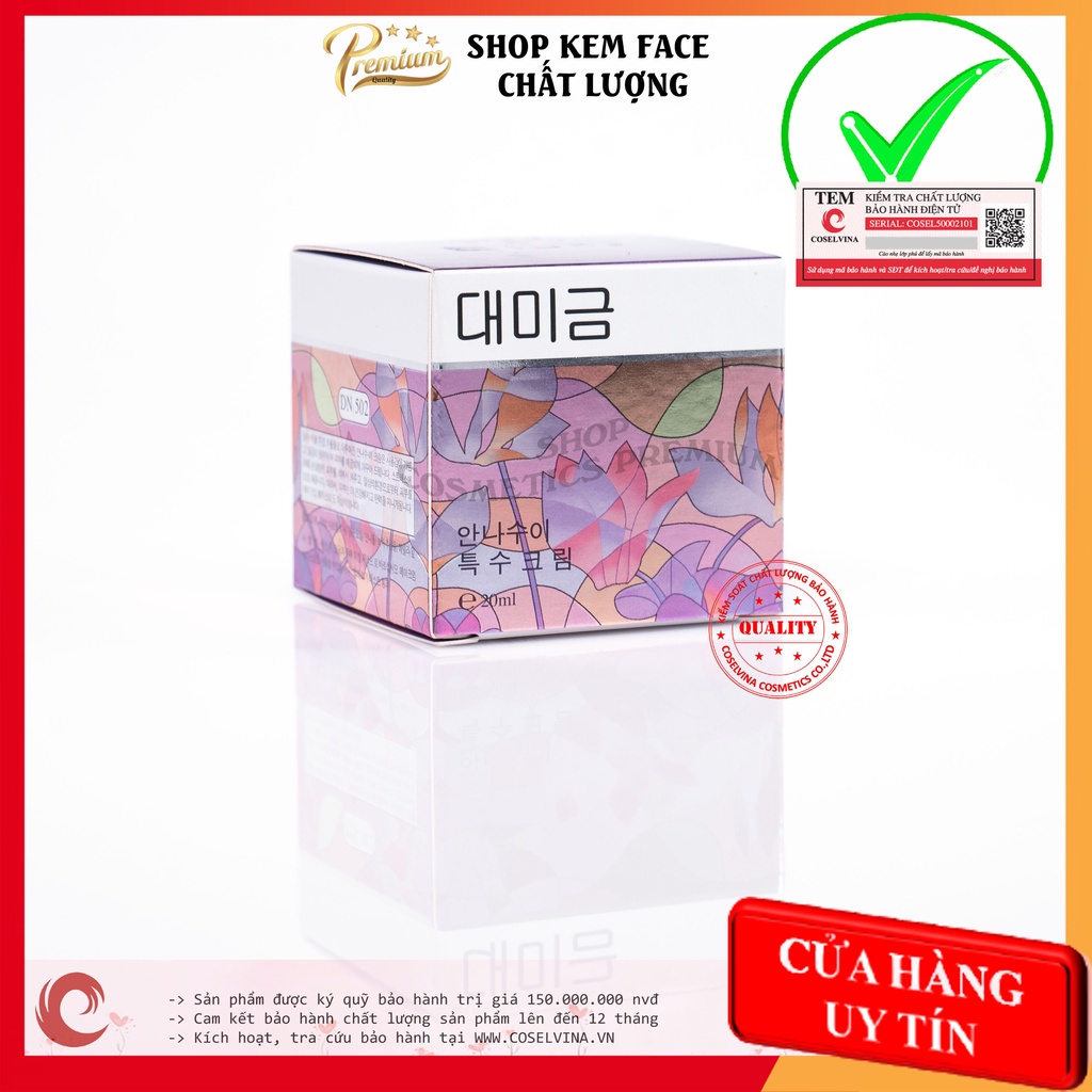 Kem trắng da ban đêm Demejine 20g tái tạo da