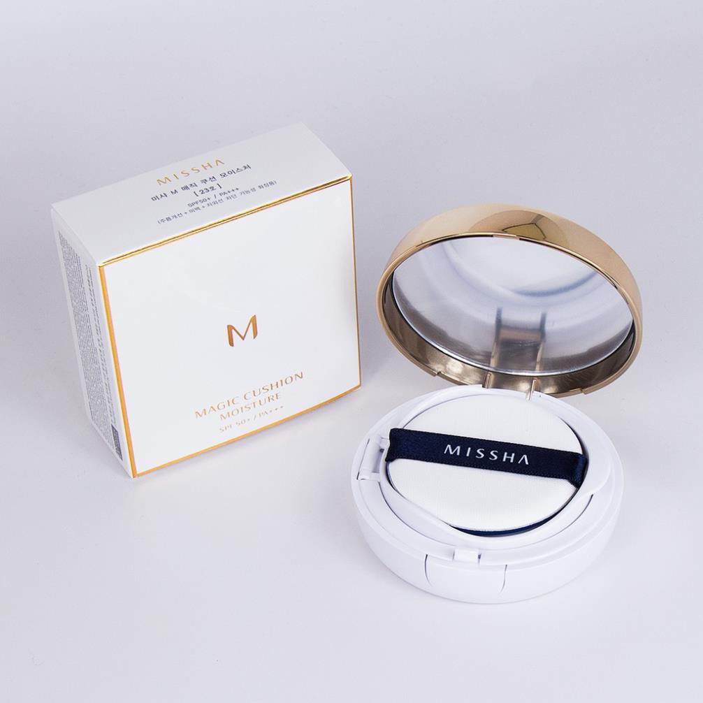 [Hàng Chính Hãng] Phấn nước Missha M Magic Cushion SPF 50+ PA+++ Hàn Quốc KÈM 1 LÕI [Cam Kết Hàng Chính Hãng]