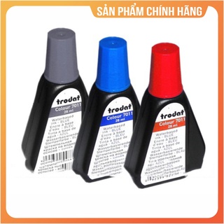 Mực dấu Trodat 7011 chính hãng , Mực nước đóng trên giấy đóng nét rõ, không gây nhòe