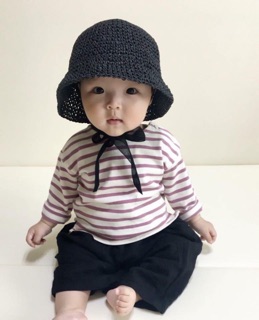 Mũ ajuma phong cách Hàn Quốc