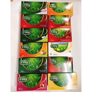 Trà túi lọc cozy hương hoa quả hộp 25 gói