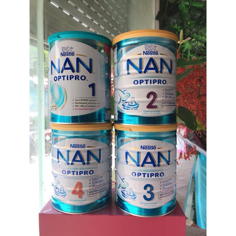 Sữa Nan NGA số 1 2 3 4 loại 400G