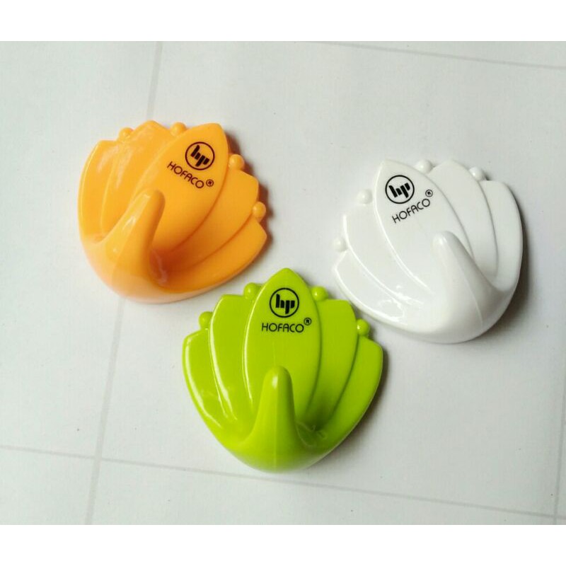 Vỉ 3 móc dán Hoa Sen Hofaco HPG153