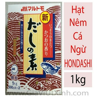 HẠT NÊM CÁ NGỪ HONDASHI MARUTOMO 1KG - HẠT NÊM NHẬT BẢN