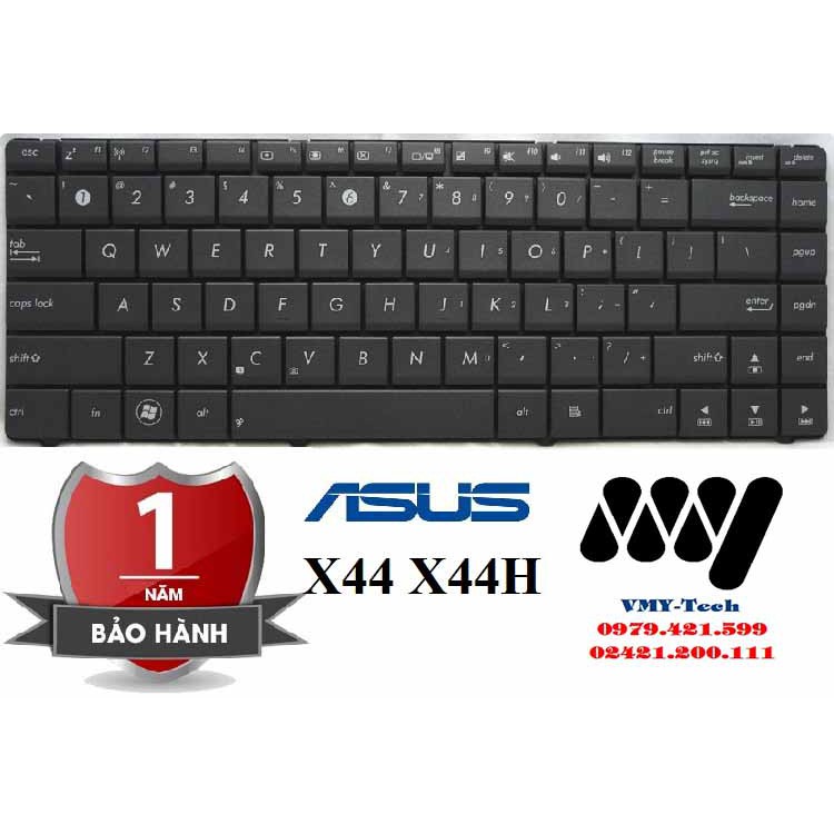 Bàn Phím Laptop Asus X44 X44C X44H X44L K42 K43 K42F K43E CAO CẤP