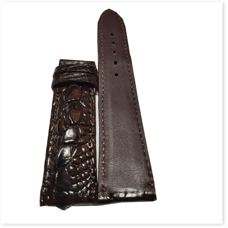 Dây đồng hồ da cá sấu gai tay Ruby Luxury