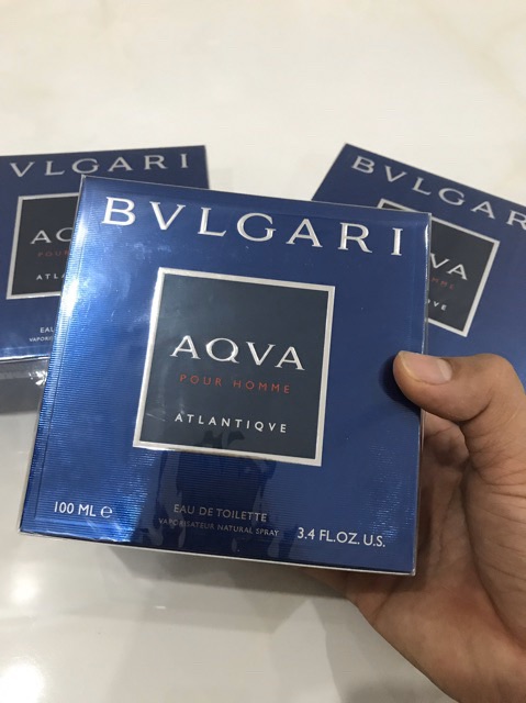 [Mã COSSALE27 giảm 80K đơn 1000K] Nước hoa bvlgari pour homme atlantiqve 100ml full seal (như hình) | BigBuy360 - bigbuy360.vn