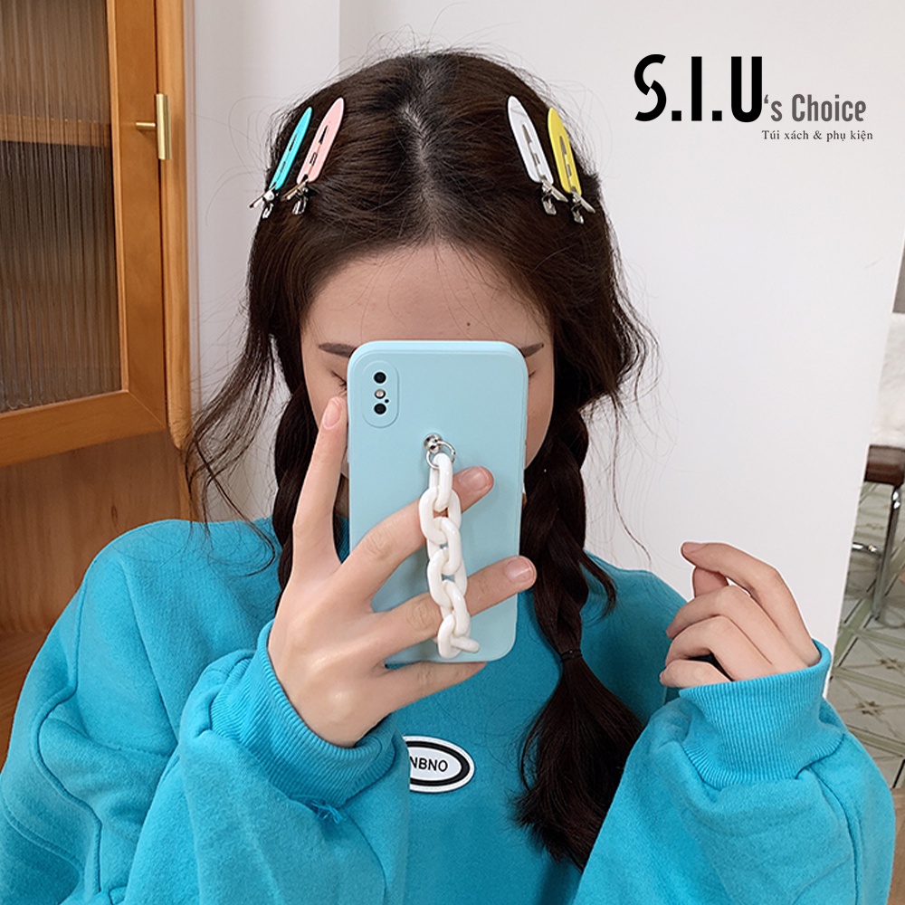 Kẹp tóc mỏ vịt Siu's Choice trơn không đường may phong cách hàn quốc - SIUPK32