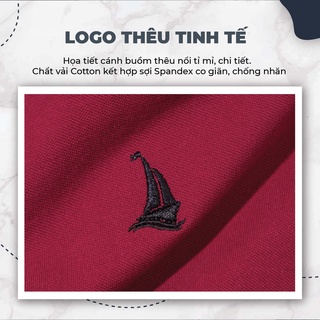ÁO POLO BASIC THÊU LOGO CÁNH THUYỀN