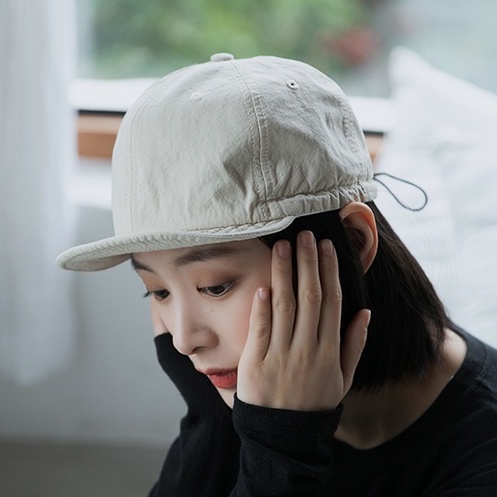 Mũ Lưỡi Trai Vành Mềm Bằng Cotton Phong Cách Nhật Hàn Thời Trang Xuân Thu Cho Nữ