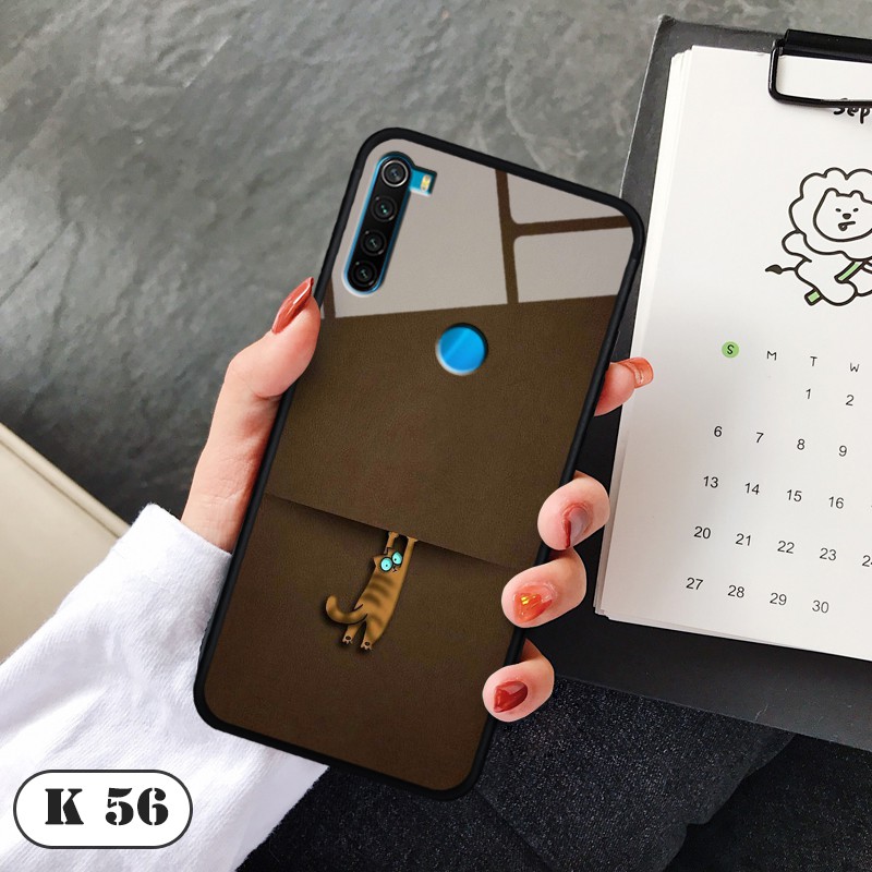 Ốp lưng kính 3D cho Xiaomi Redmi Note 8