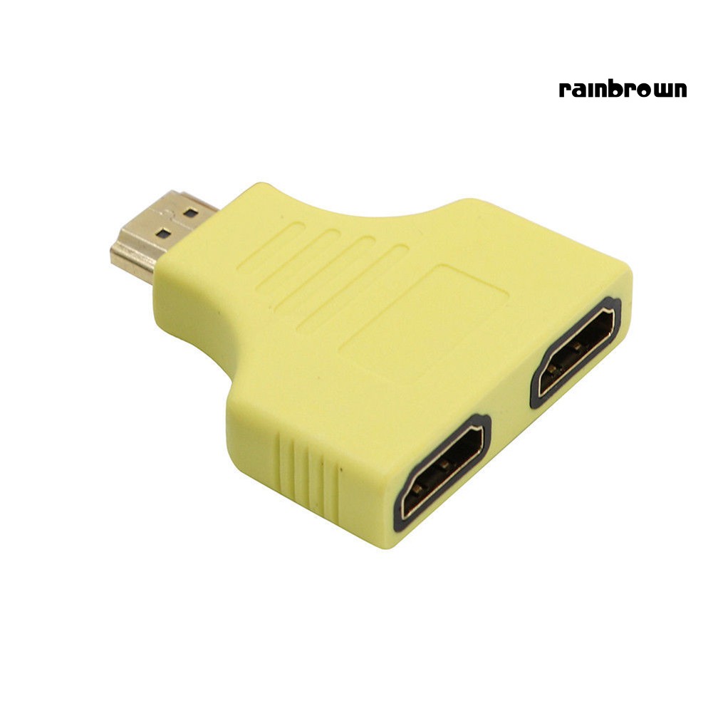 Cáp Chuyển Đổi Hdmi 1 Cổng Ra 2 Đầu Âm / Rxl / 1080p