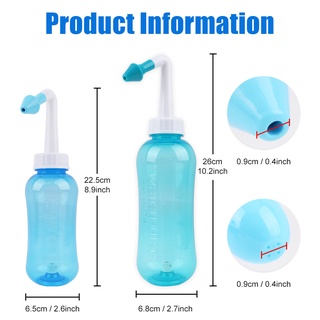 Bình Xịt Nước Rửa Mũi 300/500ML