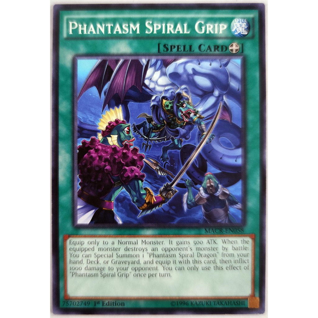 [Thẻ Yugioh] Phantasm Spiral Grip |EN| Common