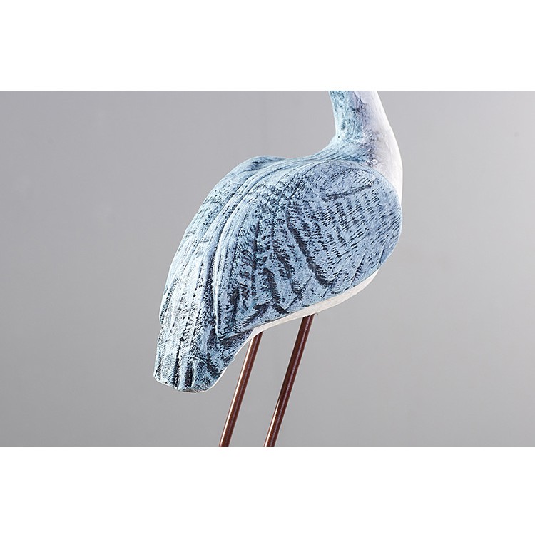Mô hình chim mòng biển gỗ trang trí size 48cm và 30.5cm - Decor đồ trang trí theo phong cách biển Địa Trung Hải