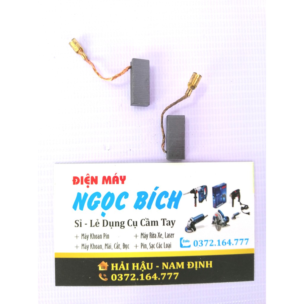 Cặp chổi than linh kiện thay thế cho máy khoan bê tông Bosch GBH 2-26DRE