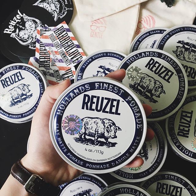 [HÀ NỘI] Sáp Reuzel Clay Matte Pomade 113g | Hàng chính hãng nhập khẩu Hà Lan DMCSHOP33