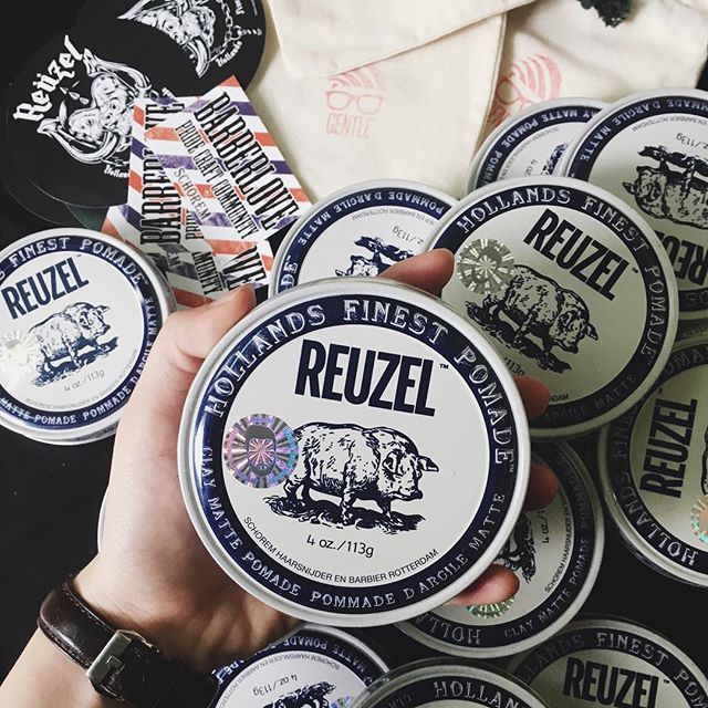 [HÀ NỘI] Sáp Reuzel Clay Matte Pomade 113g | Hàng chính hãng nhập khẩu Hà Lan DMCSHOP33