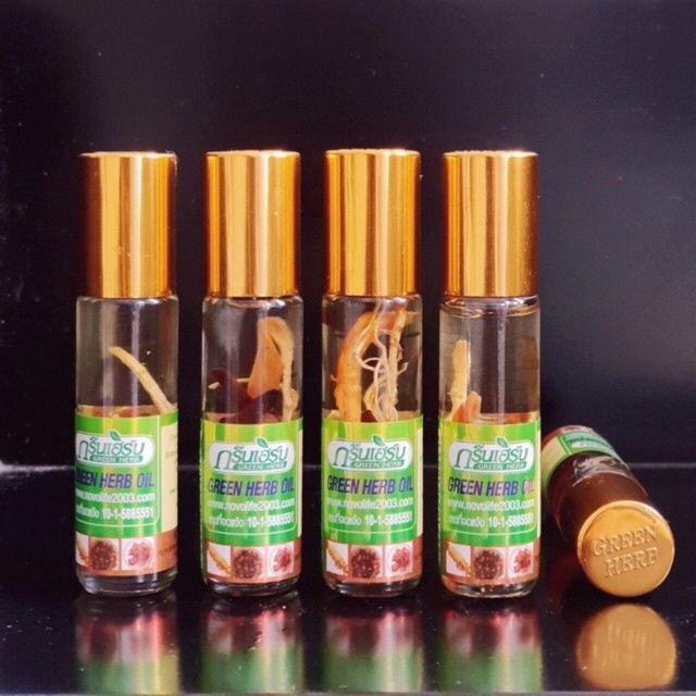 Dầu Lăn Thảo Dược Thái Lan Green Herb Oil | BigBuy360 - bigbuy360.vn
