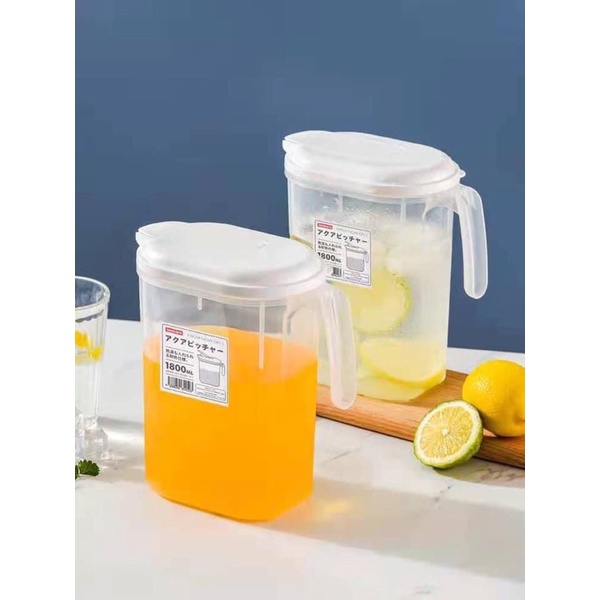Bình đựng nước có quai 1.8L - Bình nước nhựa cao cấp 1800ml