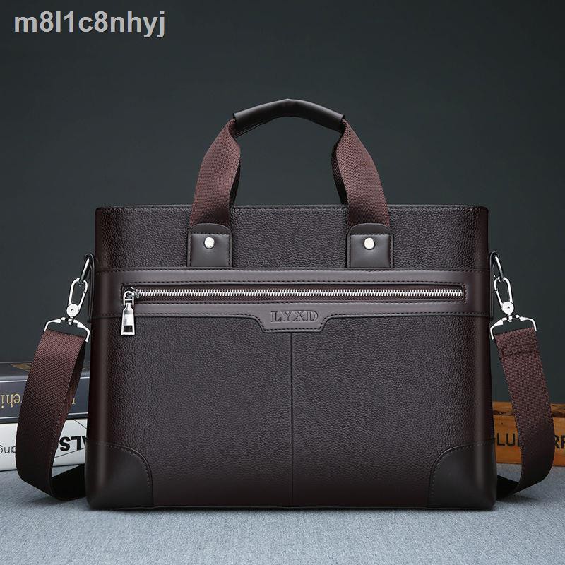 Mới đích thực chất lượng cao dành cho nam giới túi kinh doanh xách máy tính cặp đeo vai | BigBuy360 - bigbuy360.vn