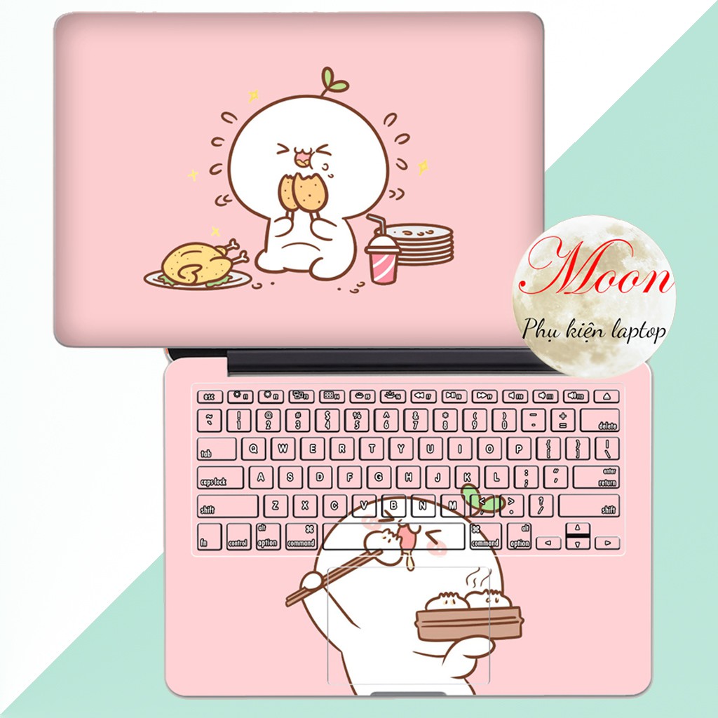 [CUTE 2] Skin Laptop Hình Hoạt Hình   Full Các Dòng Như: Dell, Hp, Acer, Asus, Macbook,...(in hình theo yêu cầu)