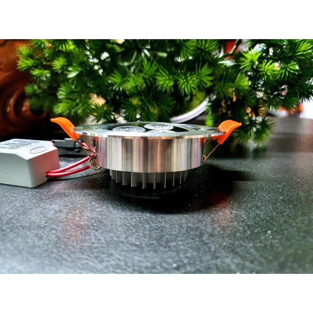 ĐÈN ÂM TRẦN MẮT ẾCH 3W (TRẮNG - VÀNG)