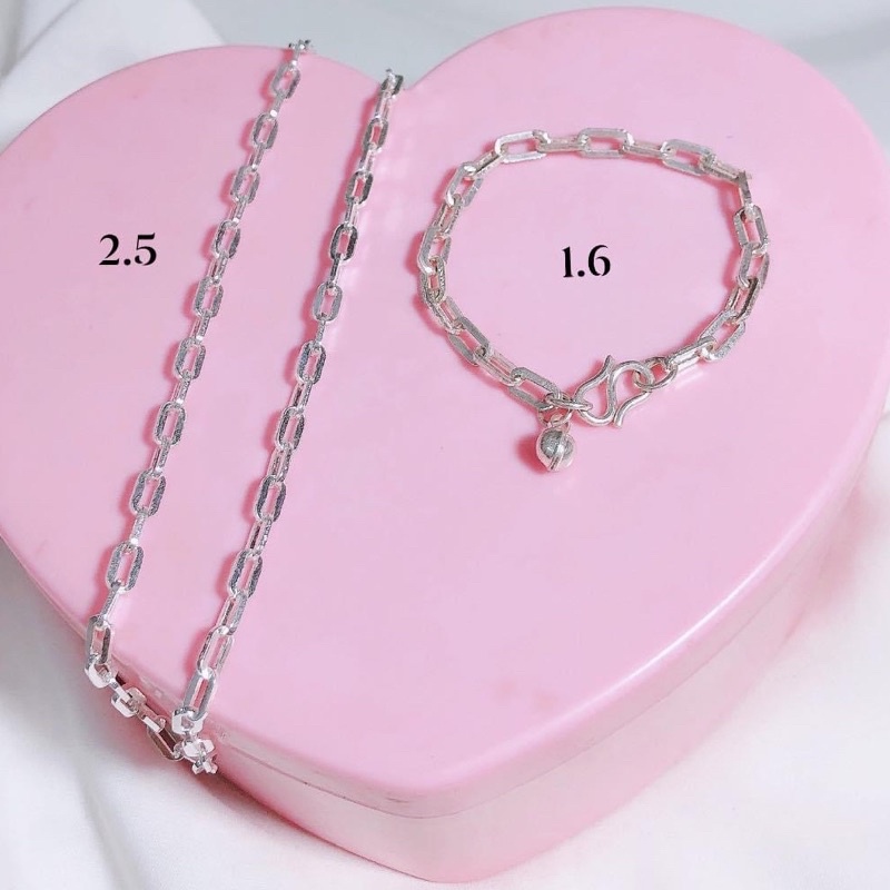 Bộ vòng cổ bạc, vòng tay bạc nguyên chất cho bé M07 Minh Thoa Silver