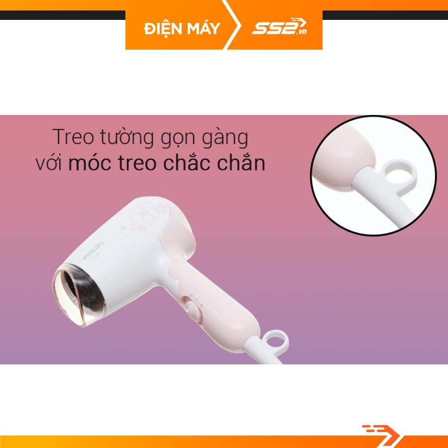 Máy Sấy Tóc Mini Siêu Kute Philips HP810800 - Bảo Hành Chính Hãng