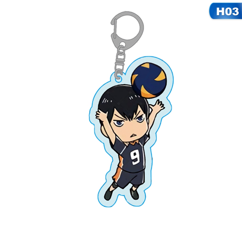 Tmdbyx Móc khóa hình nhân vật anime Haikyuu đáng yêu xinh xắn