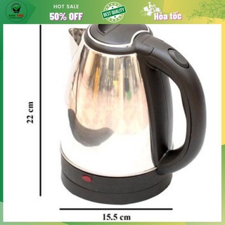 Bình Đun Siêu Tốc Inox 1.8L - Siêu Bền