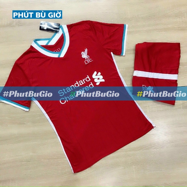 Áo Bóng Đá Thể Thao Đá Banh CLB LIVERPOOL Đỏ Mẫu Mới Chất Thun Thái Cao Cấp - Phút Bù Giờ Sport