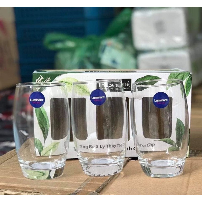 (ship kv HCM) combo 6 Ly Luminarc 350ml