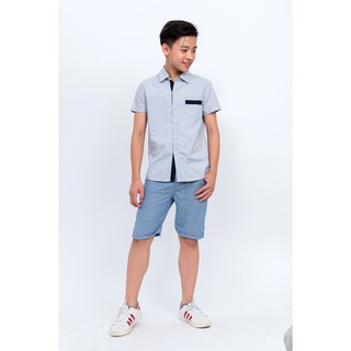 Áo sơ mi bé trai k's closet t129eis tm