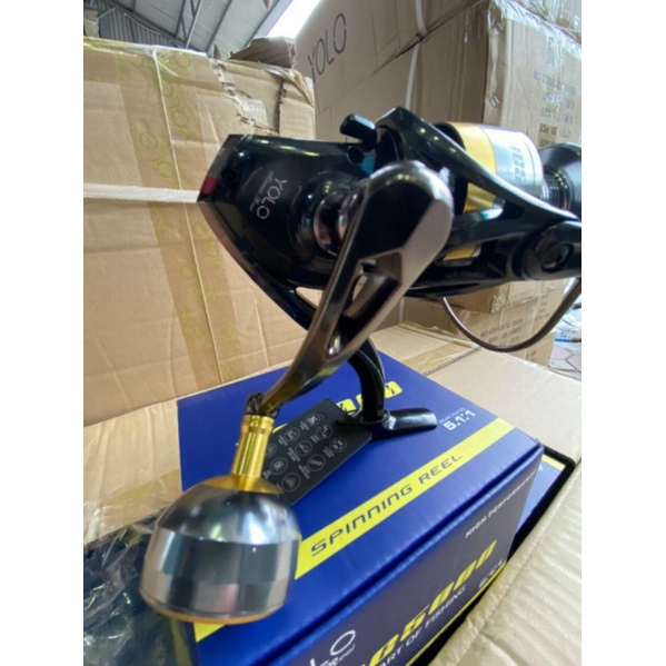 Máy Câu Đứng Kim Loại YOLO BG tay núm độ kim loại mẫu mới nhất 2022