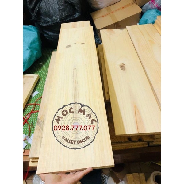 Thanh gỗ thông dài 100 x rộng 30 cm