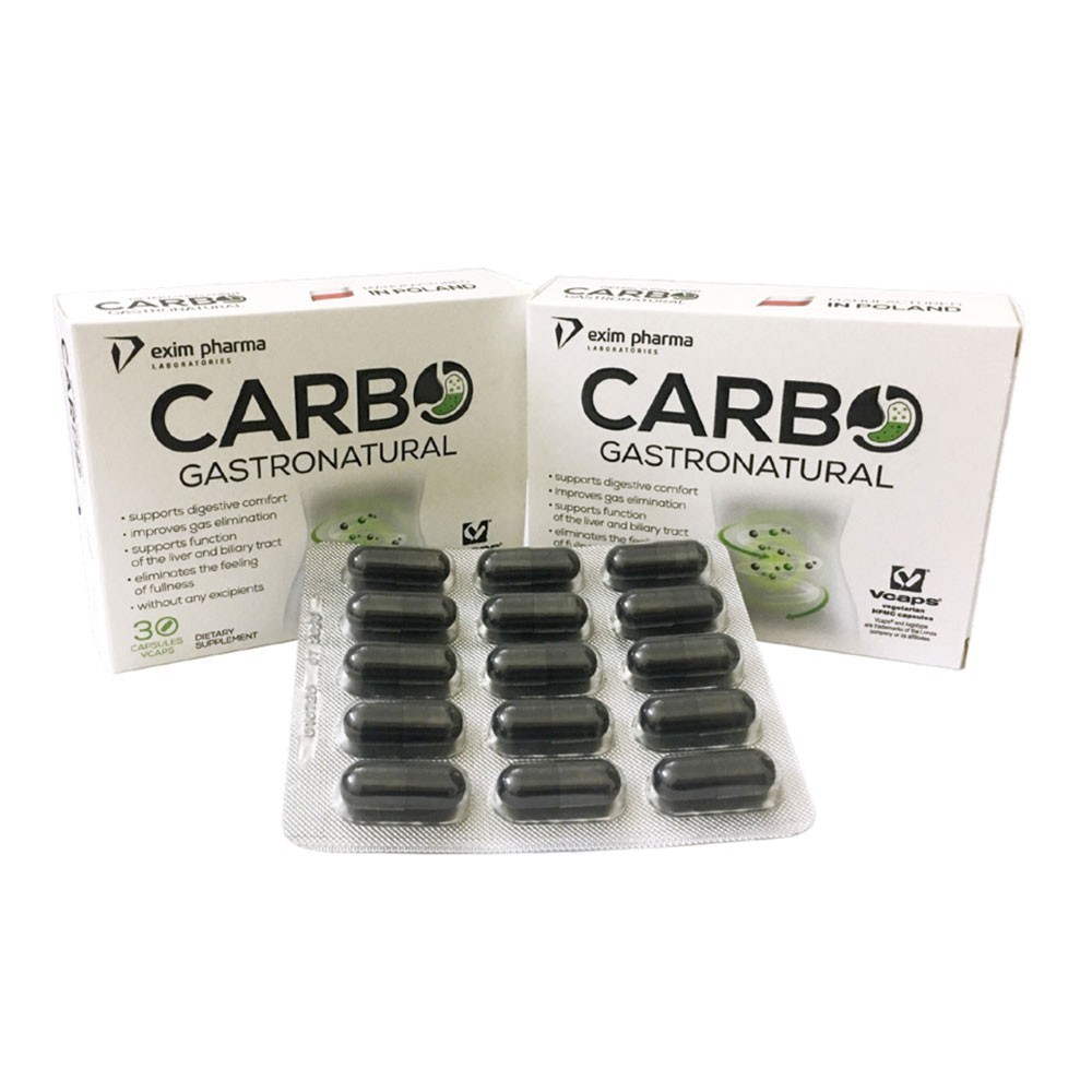 THỰC PHẨM HỖ TRỢ TĂNG CƯỜNG TIÊU HÓA CARBO GASTRONATURAL 60 Viên