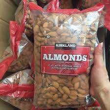 FREE SHIP💜 💙 💜 💙  Hạt Hạnh Nhân Kirkland Signature Supreme Whole Almonds 1.36kg