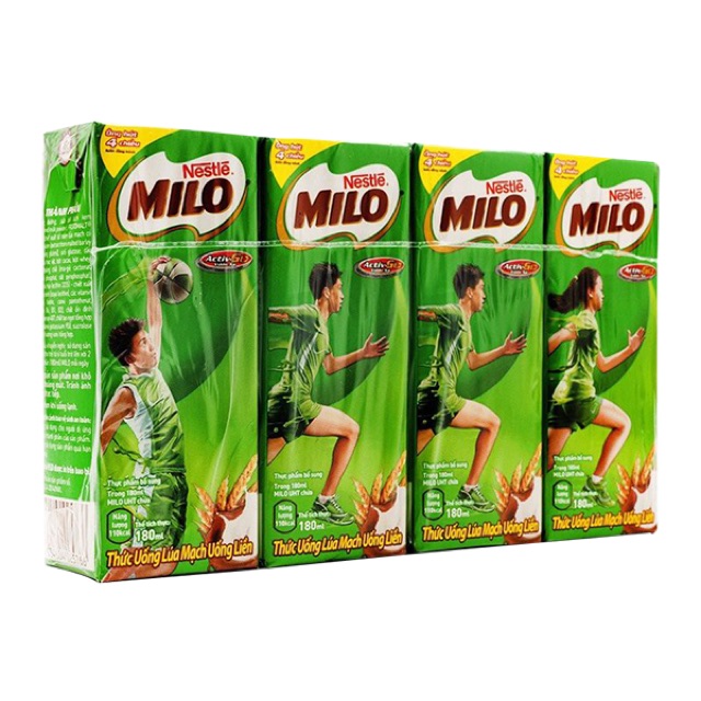 Thùng 48 hộp Sữa nước Milo 180ml