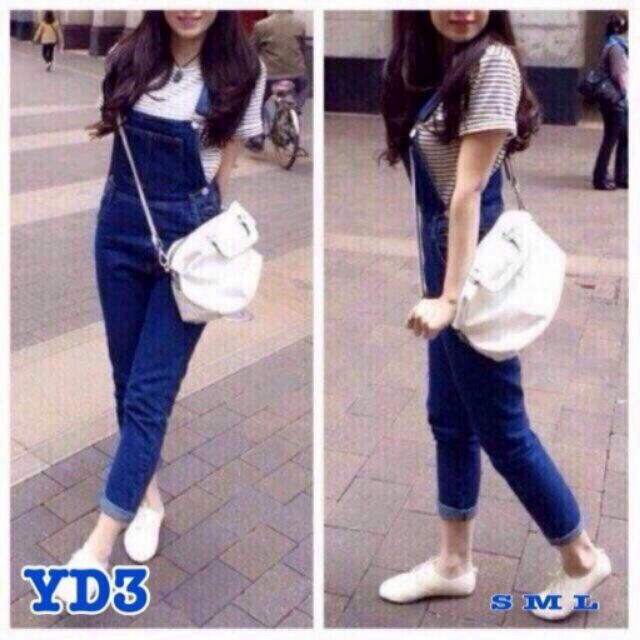 Quần yếm jean