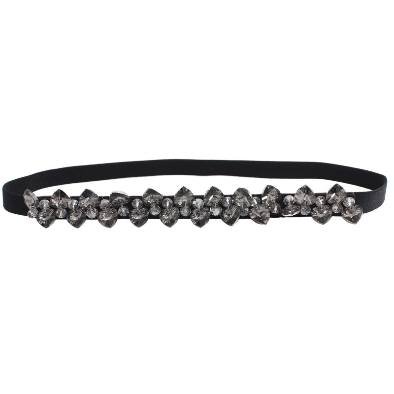 Bộ sưu tập thắt lưng chun co giãn đính đá - đai váy sang chảnh  TTL238 và các mẫu khác