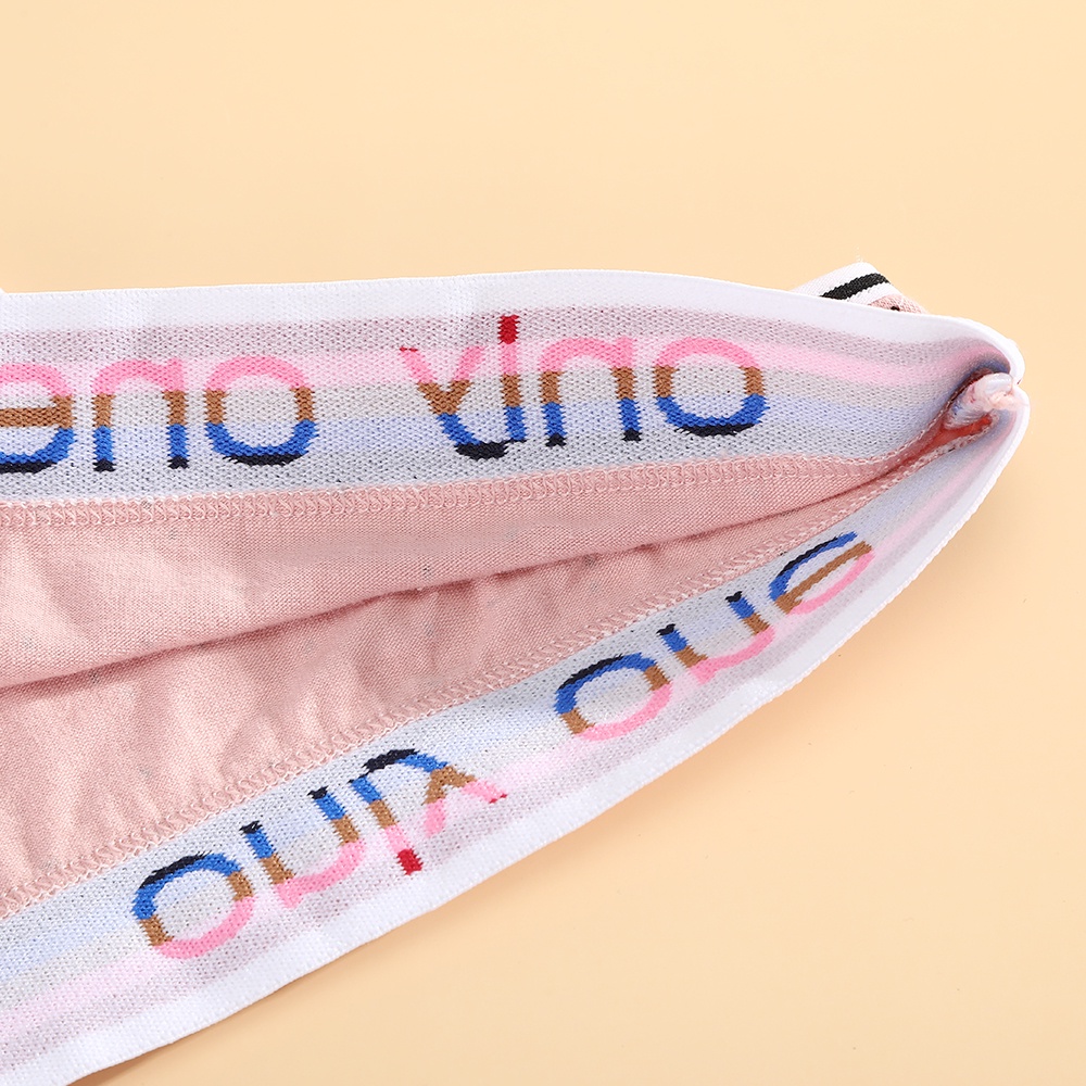 Quần lót Aijolen bằng cotton lưng thấp in chữ gợi cảm cho nữ