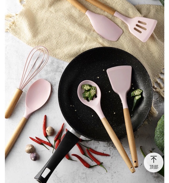 Set dụng cụ silicone dùng cho nhà bếp