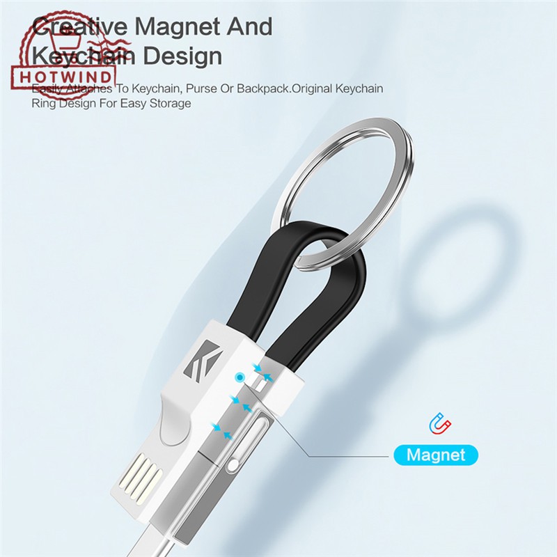 Cáp sạc USB Type C thiết kế 3 trong 1 tiện dụng