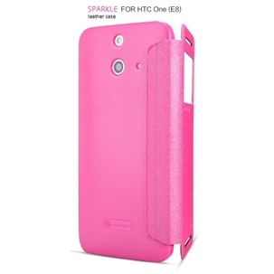 Bao da HTC One E8 Nillkin Sparkle leather