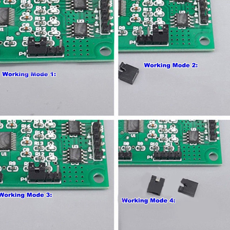 Bảng Mạch Điều Khiển Động Cơ Bước Dc 5v-12v 6v 2-phase 4 Dây/4Pha 5 Dây