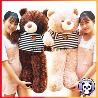 Gấu bông Teddy khổ vải 1m2 Hàng Chuẩn loại 1 cao 1
