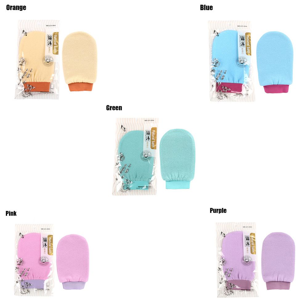 Găng tay tẩy tế bào chết mềm mại thoáng khí tiện lợi khi tắm